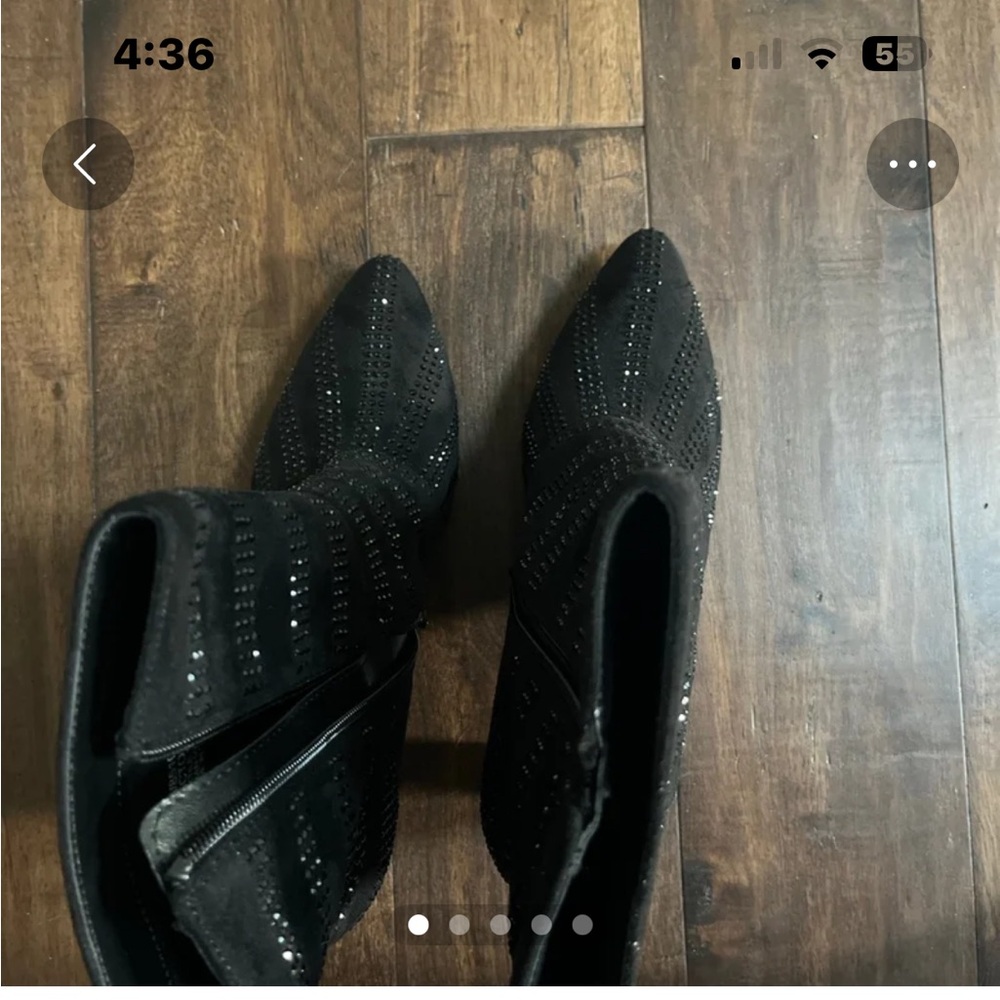 IMPO woman’s black  Bootie Ankle Shoe